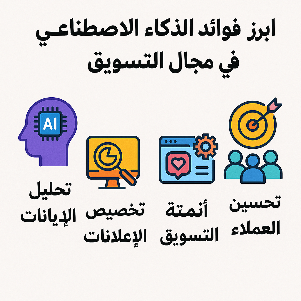 أبرز فوائد الذكاء الاصطناعي في مجال التسويق 2025