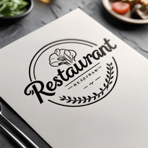 تصميم شعار مطعم 
