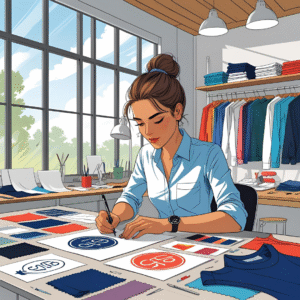 كيف يساهم تصميم شعار ملابس احترافي في إبراز علامتك التجارية وجذب الانتباه؟ 2025