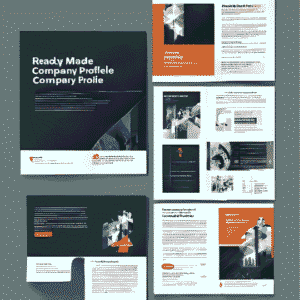 تصميم بروفايل شركة جاهز