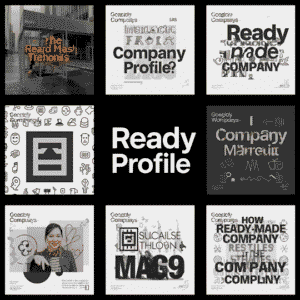 تصميم بروفايل شركة جاهز