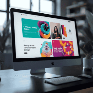 تصميم بروفايل شركة جاهز